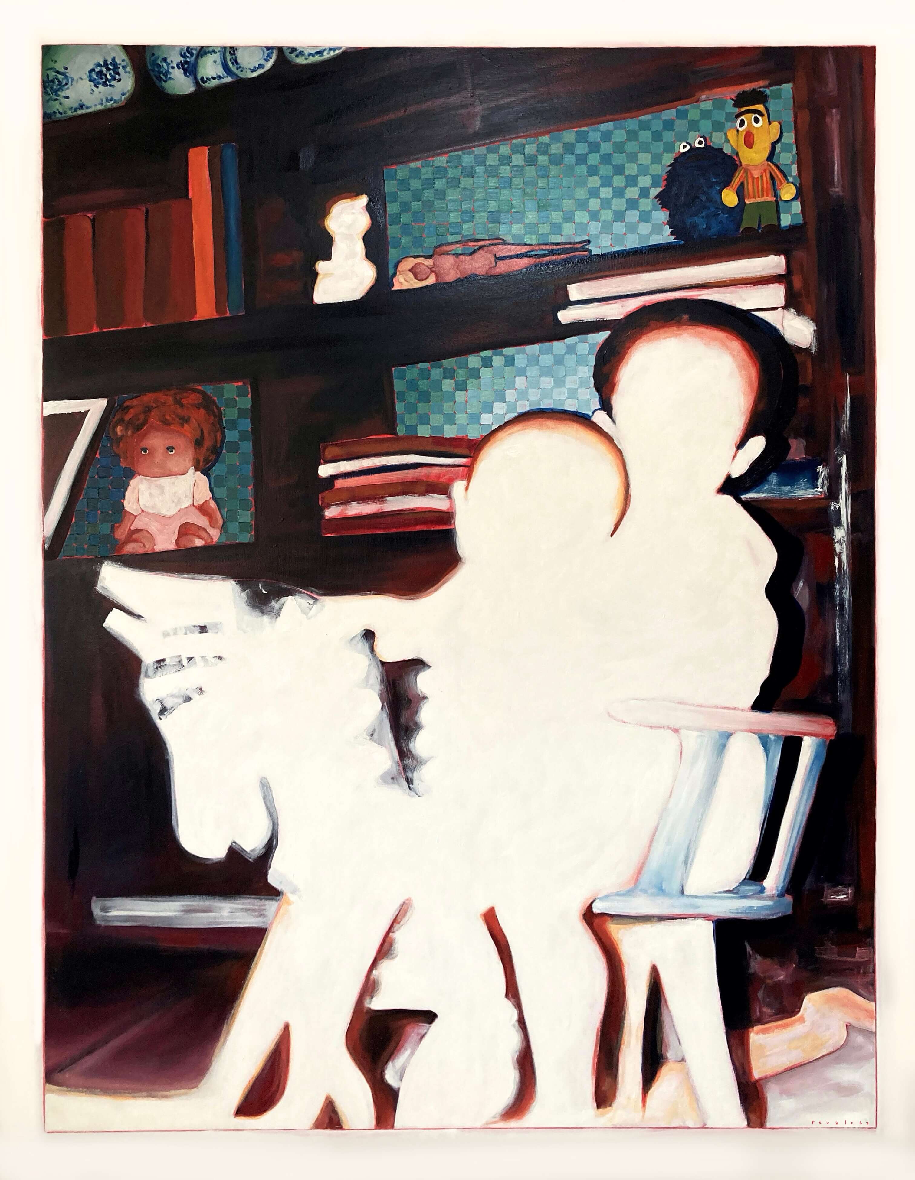 Revaleka - Dirty Pony - Oil on Linen - 160x120cm - 2024
